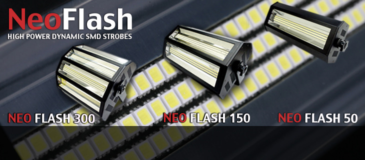 LED DMX НОВA СТРОБО СЕРИЯ - NEO FLASH