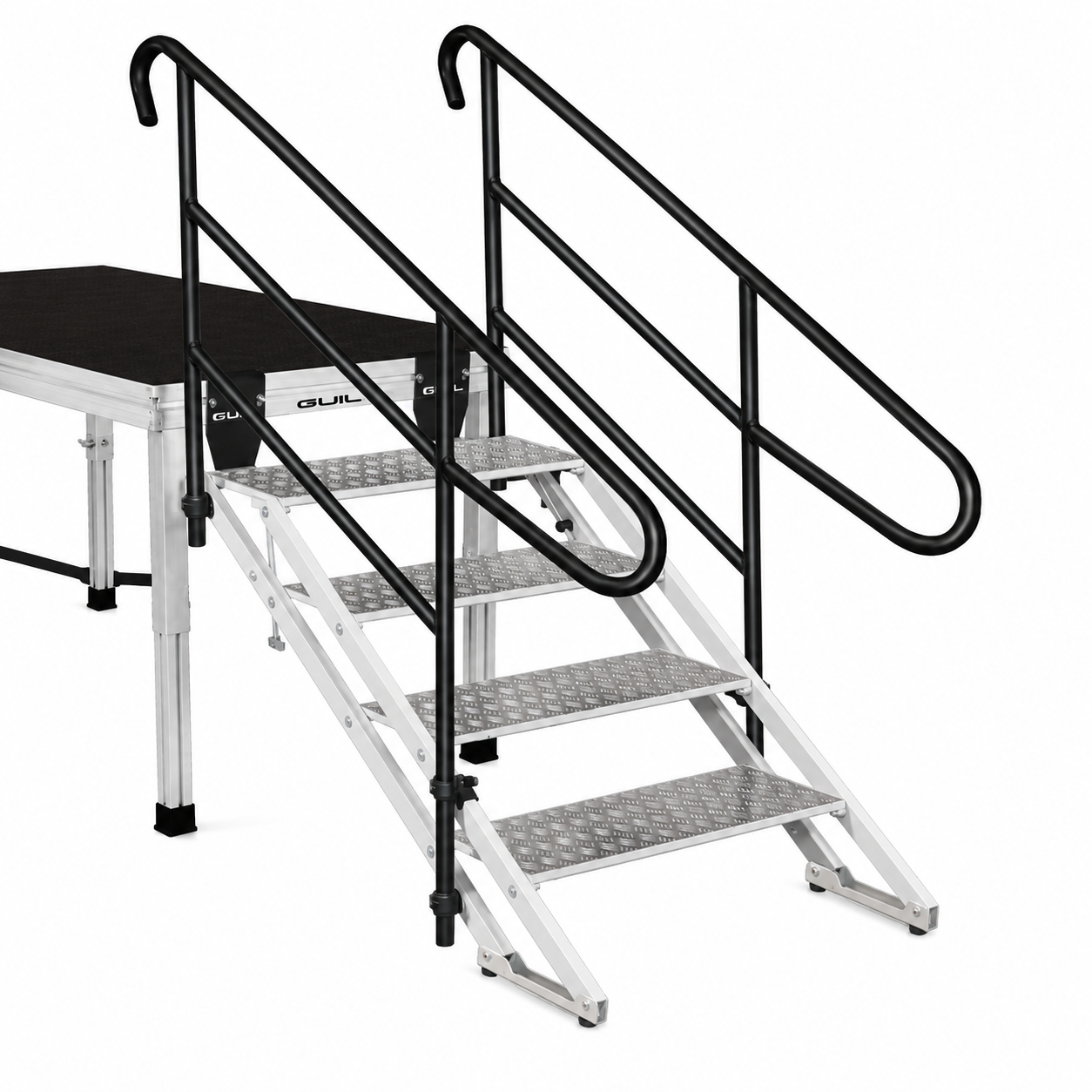 Aluminum staircase for scenes. ECP-4