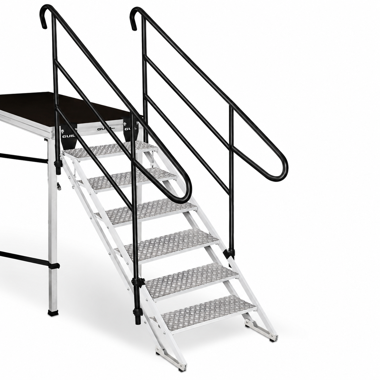 Aluminum staircase for scenes. ECP-6