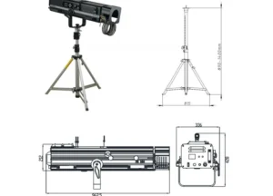 Театрален следач - Follow spotlight 350