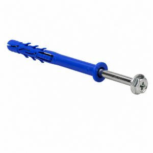 Fixing dowel with screw with hexagonal galvanized head R-FF1-N-10K120-M - 25 pcs