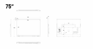 Интерактивен Сензорен Дисплей YLX6 Pro 75"