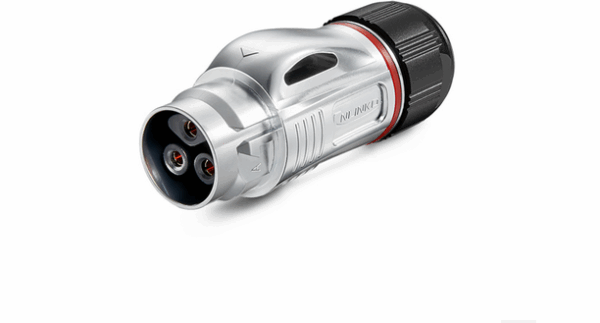 Power connector 3-pin, IP67, BD-24-C03PE-23-001A - Image 2