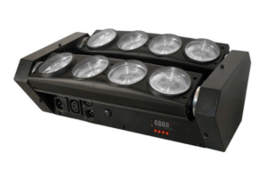 LED Spider движеща глава 8x10W RGBW 4in1