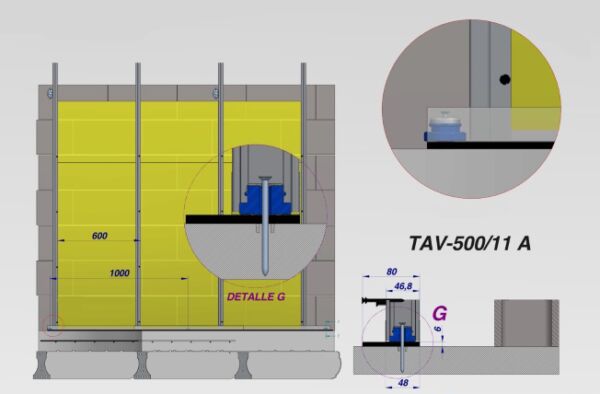 Vibroinsulator SENOR TAV-500/11 A - Image 15