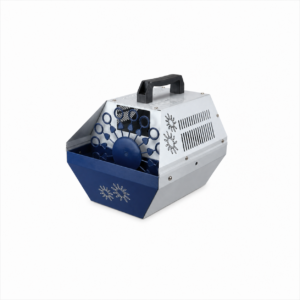 професионална машина за балончета 60W с метален корпус и въртящ диск за мехурчета, подходяща за партита, сцени и събития