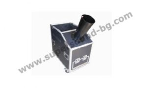 Confetti machine working with CO2