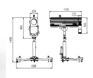 LED FOLLOW SPOTLIGHT 600