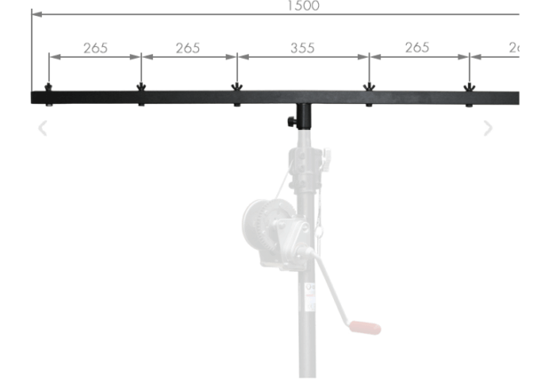 BR-12 - Guil - Crossbar for 2 to 12 spotlights - Image 2