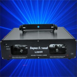 Едноцветен Двоен Син Лазер Super Sound - L2800