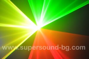 Tricolor Laser Super Sound - L318RGY- 150mW