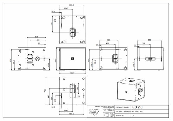 ES2.6 - High Output Active-Driven Subwoofer - Image 17