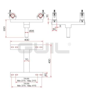ADT-30 Truss adaptor