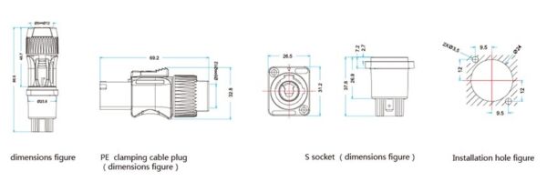 Connector PT-24 (Non-waterproof) - Image 2
