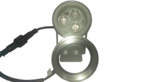 RGB 9W dmx underwater lights IP68 - Image 2