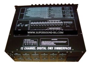 Digital DMX dimmer 12 channel