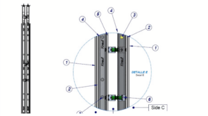 Wall Partition System 8600 / TB3