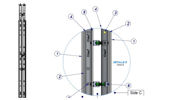 Wall Partition System 8600 / TB3 - Image 2