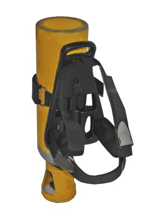Backpack for 5 kg CO2 gas bottle