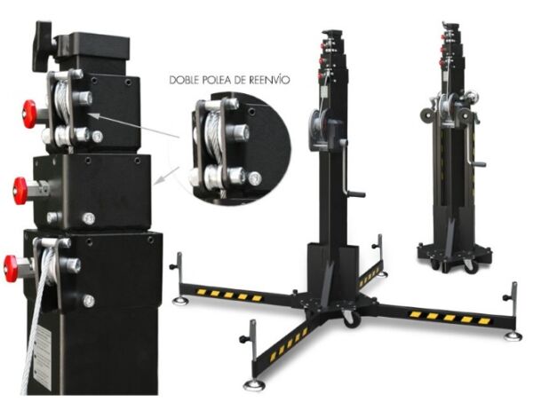 Telescopic Lifting Tower Ref. ELC-780 - Image 6