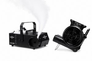 пушек машина 1700W DCCK-2000 с DMX канал, LCD контролер, регулируем ъгъл на пръскане и резервоар 5 литра