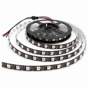 Digital Non-waterproof RGB strip 60 pixels / m