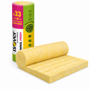 Стъклена минерална вата Uniroll PROFI 50мм / 11.40m² Стъклена минерална вата Uniroll PROFI 50мм / 11.40m²