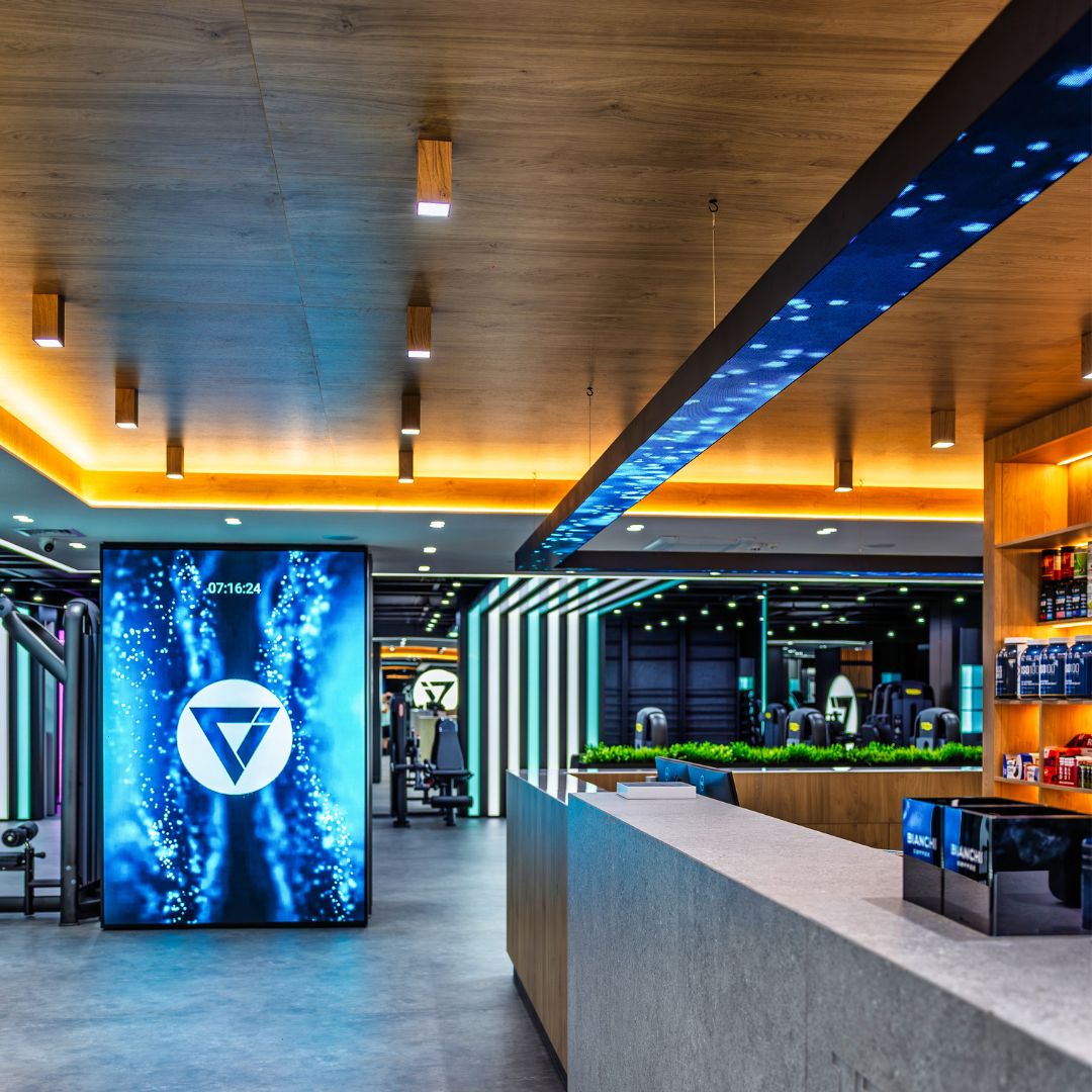 LED МОДУЛНИ ЕКрани за FITNESS TITANIUM